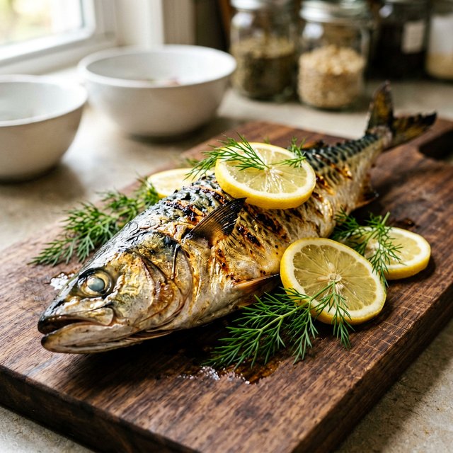 Скумбрия горячего копчения